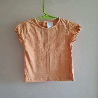 18/24 mois tee-shirt orange corail